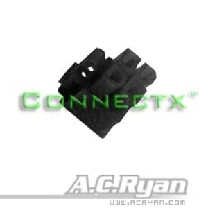 AC Ryan Connectx™ ATX4pin (P4-12V) Female - Black 100x Czarny