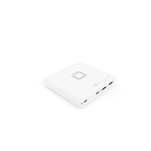 DICOTA D31893 Ladegerät für mobile Geräte – Laptop, Smartphone, Tablet – Weiß – Schnellladung – Intern