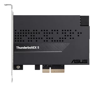 ASUS ThunderboltEX 5-Adapter – Intern, Mini DisplayPort, PCIe, USB 2.0, Thunderbolt 5