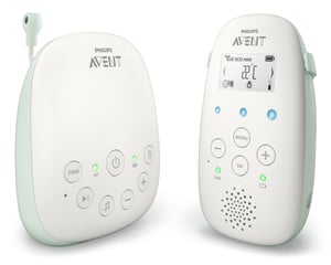 Philips AVENT SCD711/26 Babyphone 330 m Grün, Weiß