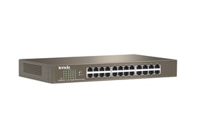 Tenda 24-Port-Gigabit-Ethernet-Switch, nicht verwaltet, blau
