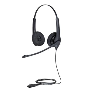Jabra Biz 1500 Headset, trådbundet, huvudband, kontor/callcenter, Bluetooth, svart