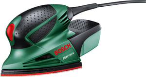 Bosch PSM 100 A Multi-Sander 26,000 OPM Black, Green, Red