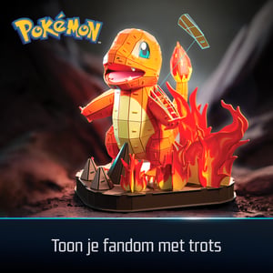4D Build FDP FAP Pokémon Charmander GML 3D-Puzzle, 241 Teile. Zeichentrickfilme