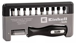 Einhell 49155025 skruvmejselbits, 12 st.