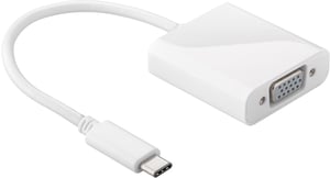 Goobay 66260 externe USB-Grafikkarte 1920 x 1080 px Weiß