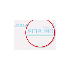 Herlitz 50041152 karta katalogowa Biały 100 szt.