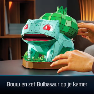 4D Build FDP FAP Pokémon Bulbasaur GML 3D-Puzzle, 195 Teile. Zeichentrickfilme