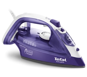 Tefal EasyGliss FV3930 żelazko Żelazko suche i parowe Stopa Durilium 2300 W Fioletowy, Biały
