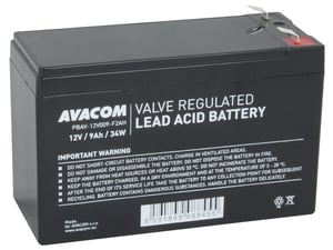 AVACOM PBAV-12V009-F2AH akumulator Ołowiany (VRLA) 12 V 9 Ah