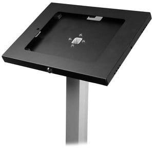 StarTech STNDTBLT1FS stojak do multimediów Czarny, Srebrny Tablet Stojak multimedialny