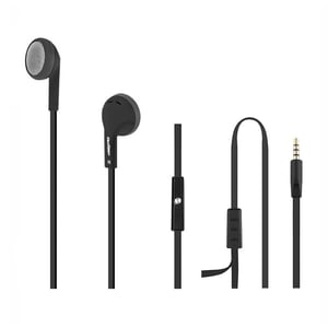 Qoltec 50805 Headphones/Headset Wired In-Ear Calls/Music Black