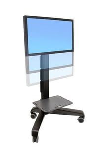 Ergotron Neo-Flex Mobile MediaCenter LD Schwarz Flaches Panel Multimedia-Karte