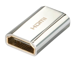 Lindy 41509 HDMI Type A (Standard) Cable Adapter, Metallic