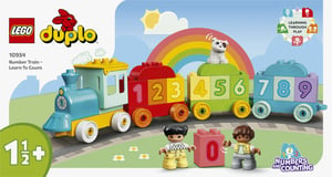 LEGO DUPLO Pociąg z cyferkami — nauka liczenia