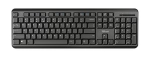 Trust TK-350 klawiatura Biuro RF Wireless QWERTZ Niemiecki Czarny