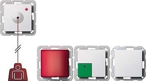GIRA 291403 przełącznik elektryczny Pociągany przełącznik łańcuchowy Biały