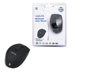 LogiLink Bluetooth-Lasermaus mit 5 Tasten, 1600 DPI
