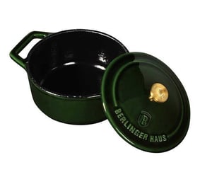 Berlinger Haus BH/6502 Auflaufform 0,55 l, rund, Gusseisen