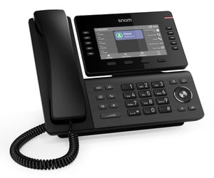 Snom D815WB telefon VoIP Czarny IPS Wi-Fi