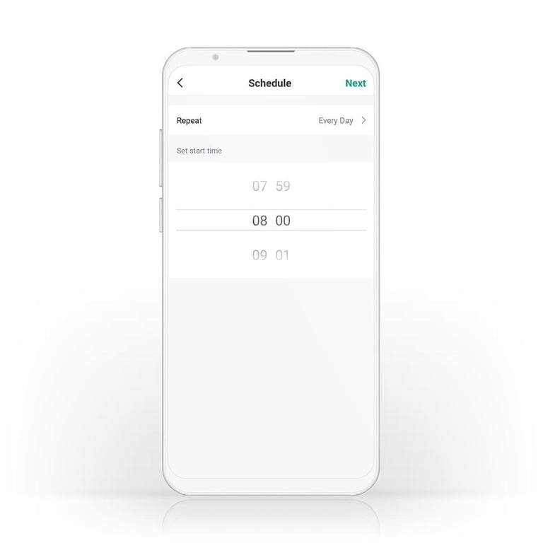 Nedis WIFIHTPL20FWT grzejnik Wewnętrzna Biały 2000 W Elektryczny grzejnik konwektorowy