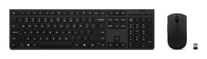 Lenovo 4X31R64316 Keyboard with Included Mouse Office RF Wireless + Bluetooth QWERTY US English Gray