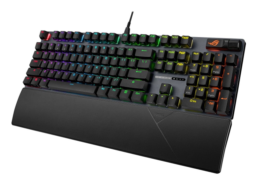 ASUS ROG Strix Scope II X klawiatura Gaming USB Swiss Czarny
