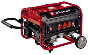 Einhell TC-PG 35/E5 generator 4100 W 15 l bensindriven svart, röd