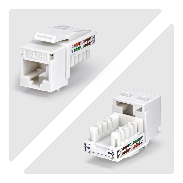 StarTech C6KEY110WHE24PK moduł kluczowy