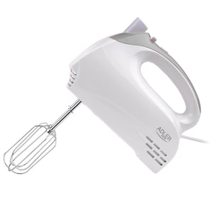 Adler AD 4201 G Hand Mixer, 300 W, White