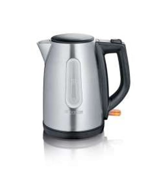 Severin WK 3469 Electric Kettle, 1 L, 2200 W, Black, Stainless Steel