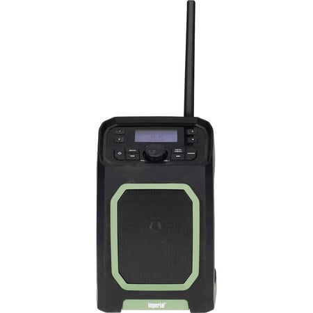 Imperial DABMAN OR 5 mobiele DAB+/FM buitenradio Przenośny Cyfrowy Czarny, Zielony