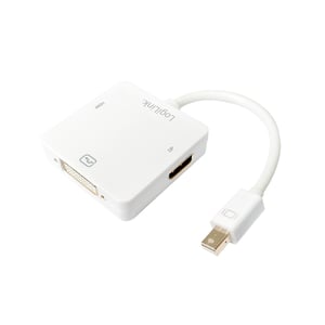 LogiLink CV0045A Cable Adapter, 0.15 m, White