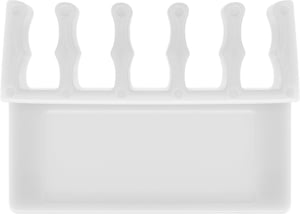 Goobay 70431 Cable Organizer Desk Cable Holder White 2 pcs.