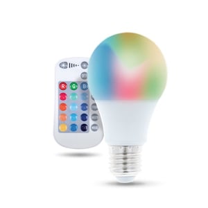 Forever Light LZE27A60RGB9W lampa LED Wielo 720 K 9 W E27 A