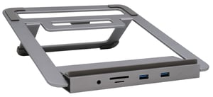 EXSYS EX-1223HM stojak na laptop Srebrny