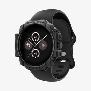 Spigen Pixel Watch 3 (41mm) Case Czarny Termoplastyczne elastomery poliuretanowe (TPU)