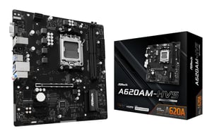 Asrock A620AM-HVS AMD A620A Gniazdo AM5 micro ATX