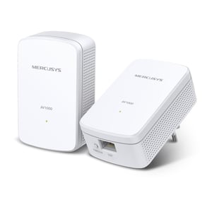 Mercusys MP500 KIT PowerLine-Netzwerkkarte 1000 Mbit/s Kabelgebundenes LAN Weiß 2 Stück