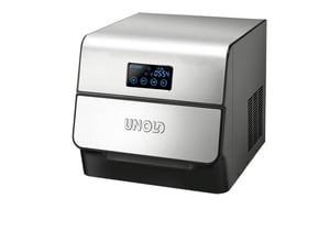 Unold 48955 Ice Cube Maker Portable Ice Maker 150 W Black, Stainless Steel