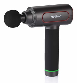 Medivon Gun Pro X2 muskelmassager, svart