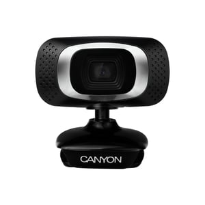 Canyon CNE-CWC3N webbkamera 2 MP 1980 x 1080 px USB 2.0 Svart, Silver