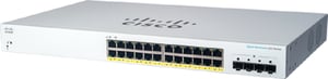 Cisco CBS220-24P-4G Zarządzany L2 Gigabit Ethernet (10/100/1000) Obsługa PoE 1U Biały