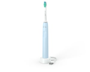 Philips Sonicare 2100-serien HX3651/12 elektrisk tandborste för vuxna, sonisk tandborste, blå, vit