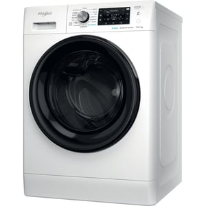 Whirlpool FFWDD1076258B tvätt- och torktumlare, fristående, frontmatad, vit
