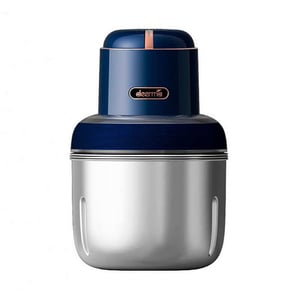 Deerma DEM-JR08 1,2 l Blender z funkcją gotowania 220 W Granatowy (marynarski), Stal nierdzewna