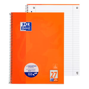 Oxford 100050360 A4 Notebook, 80 sheets. Orange