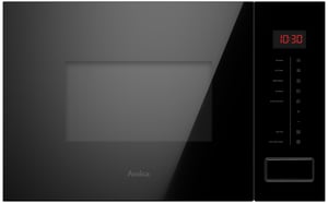 Amica AMMB20E2SGB X-TYPE Mikrowelle Schwarz Mikrowelle mit Grill Einbaugerät 20 l 800 W