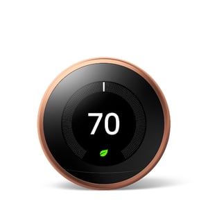 Nest Learning Thermostat WLAN Copper