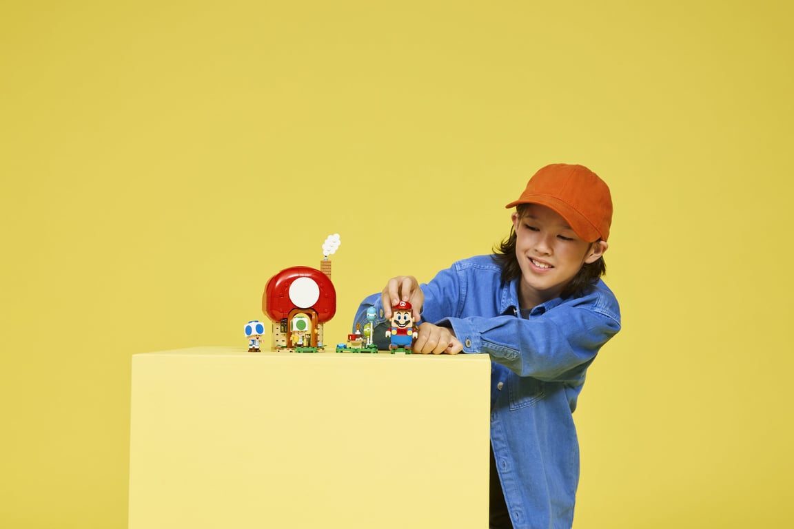 LEGO Super Mario Toad i domówka